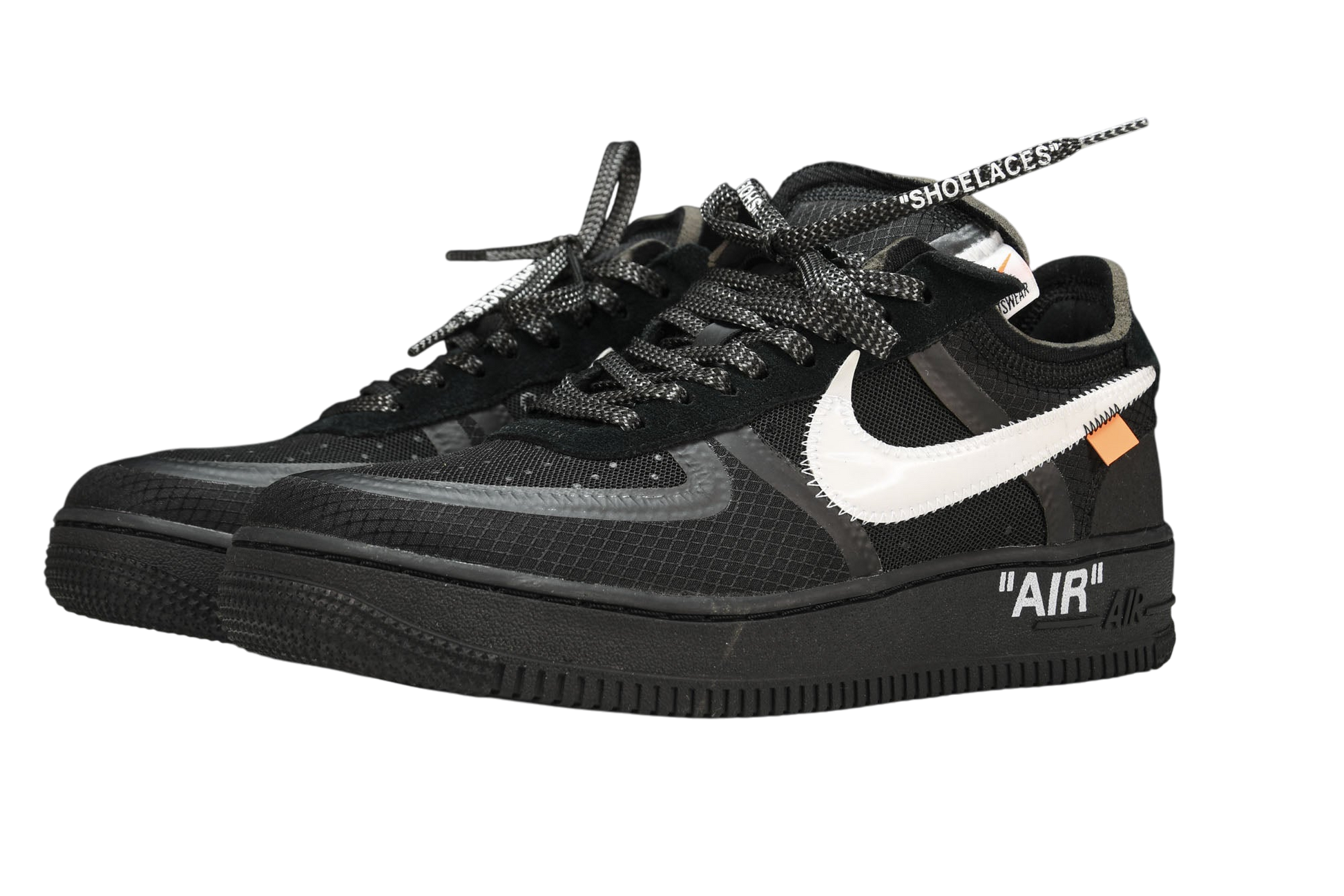 Nike Air Force 1 Low Off-White Black White Premium Sneakers