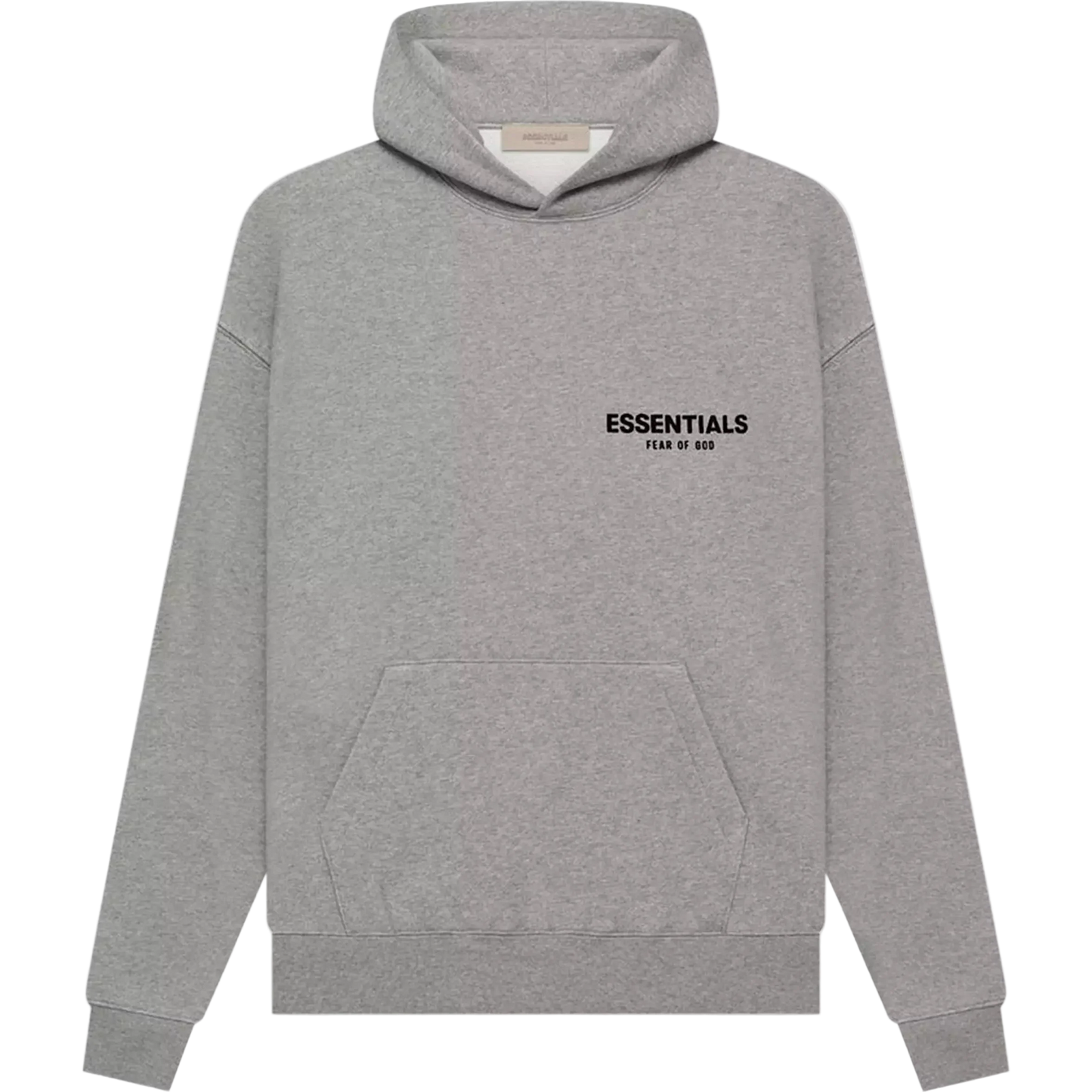 Fear of God Essentials Dark Oatmeal Hoodie SS22 – Relaxed Fit Comfort