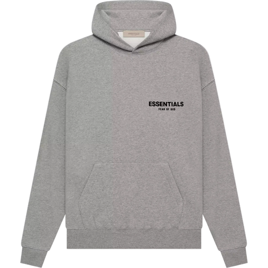 Fear of God Essentials Dark Oatmeal Hoodie SS22 – Relaxed Fit Comfort
