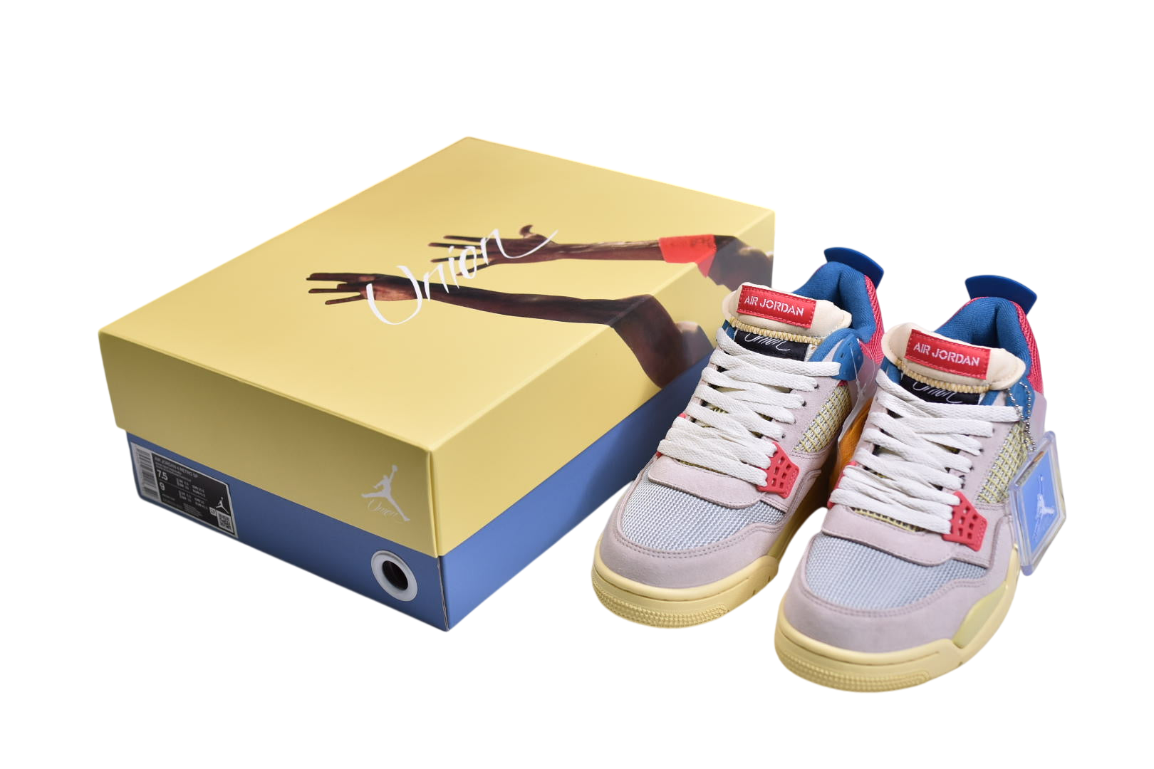 Iconic Air Jordan 4 Retro Union Guava Ice Sneakers for Ultimate Style